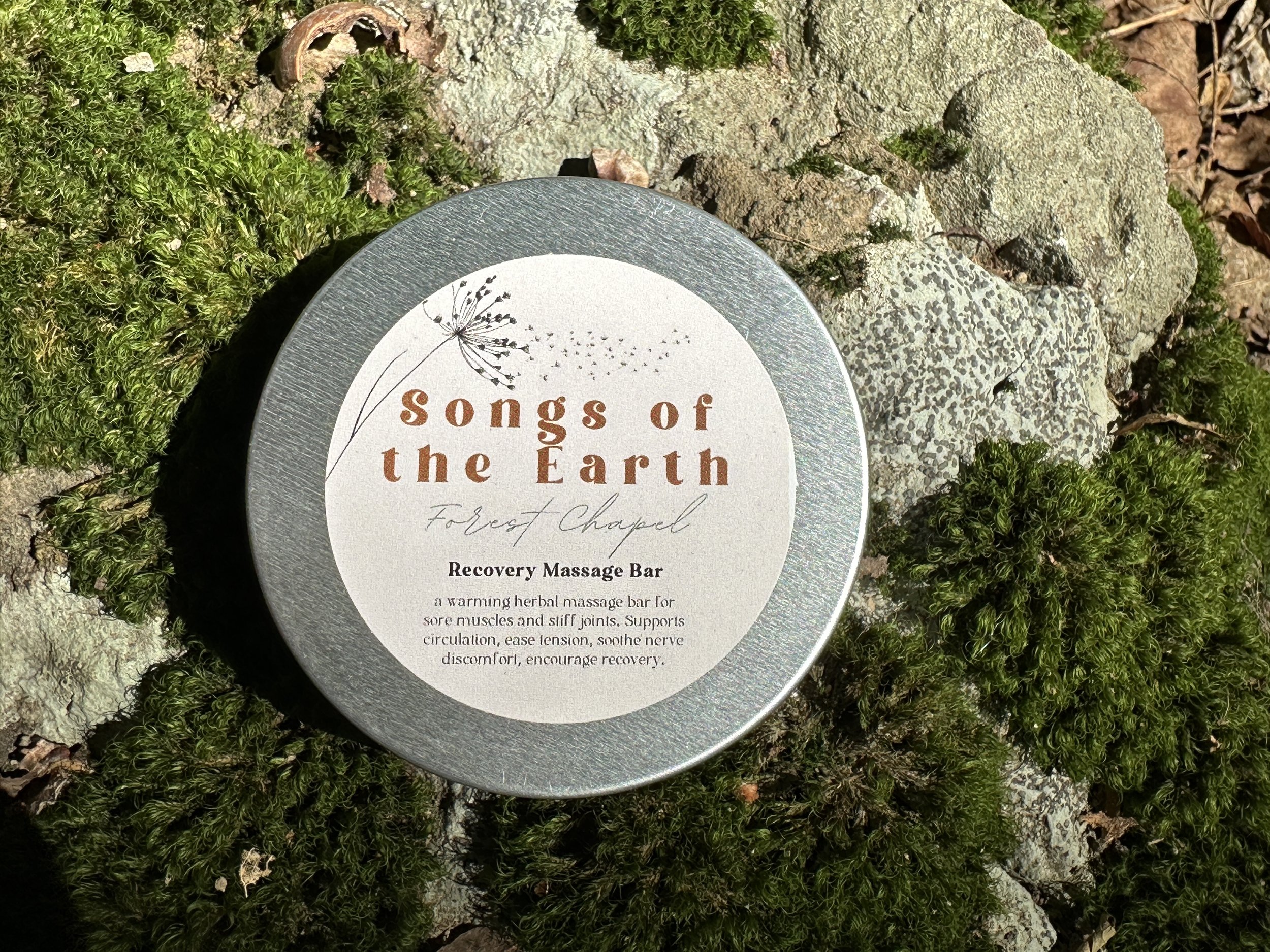 Forest Chapel Recovery Massage Bar