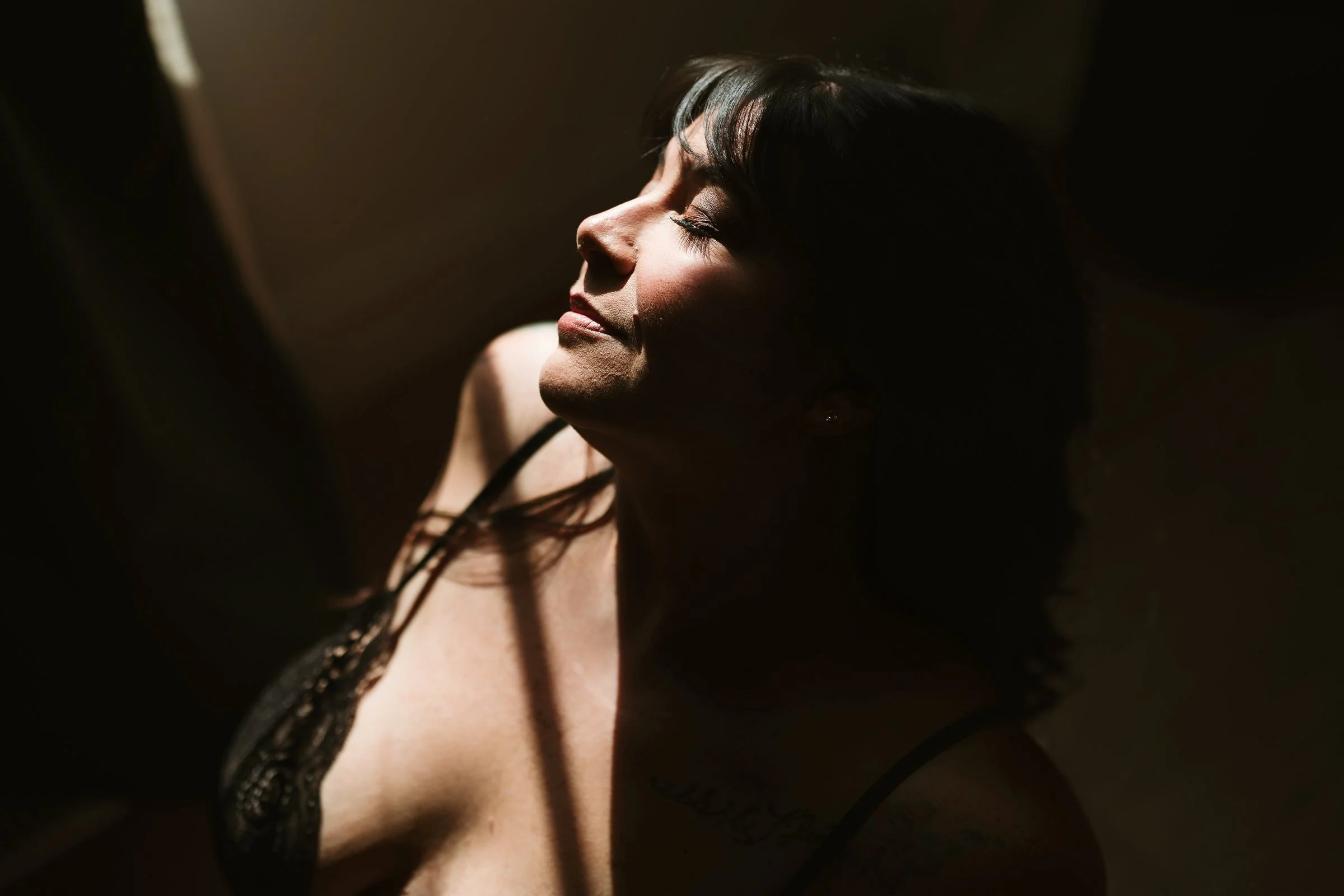From Avoiding the Camera to Owning It | A Boudoir Empowerment Session at 45
