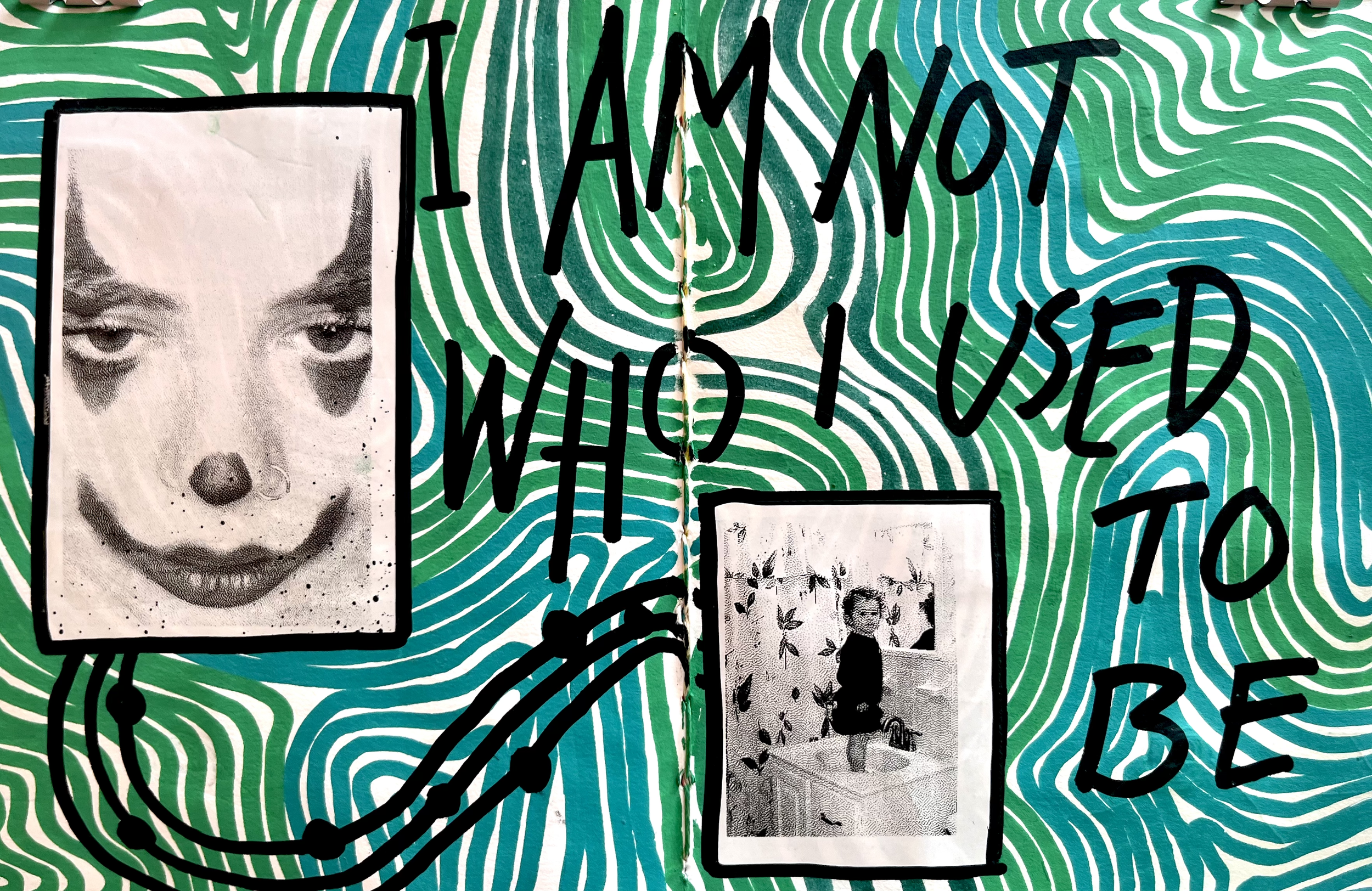 sketchbook collage, 2023.