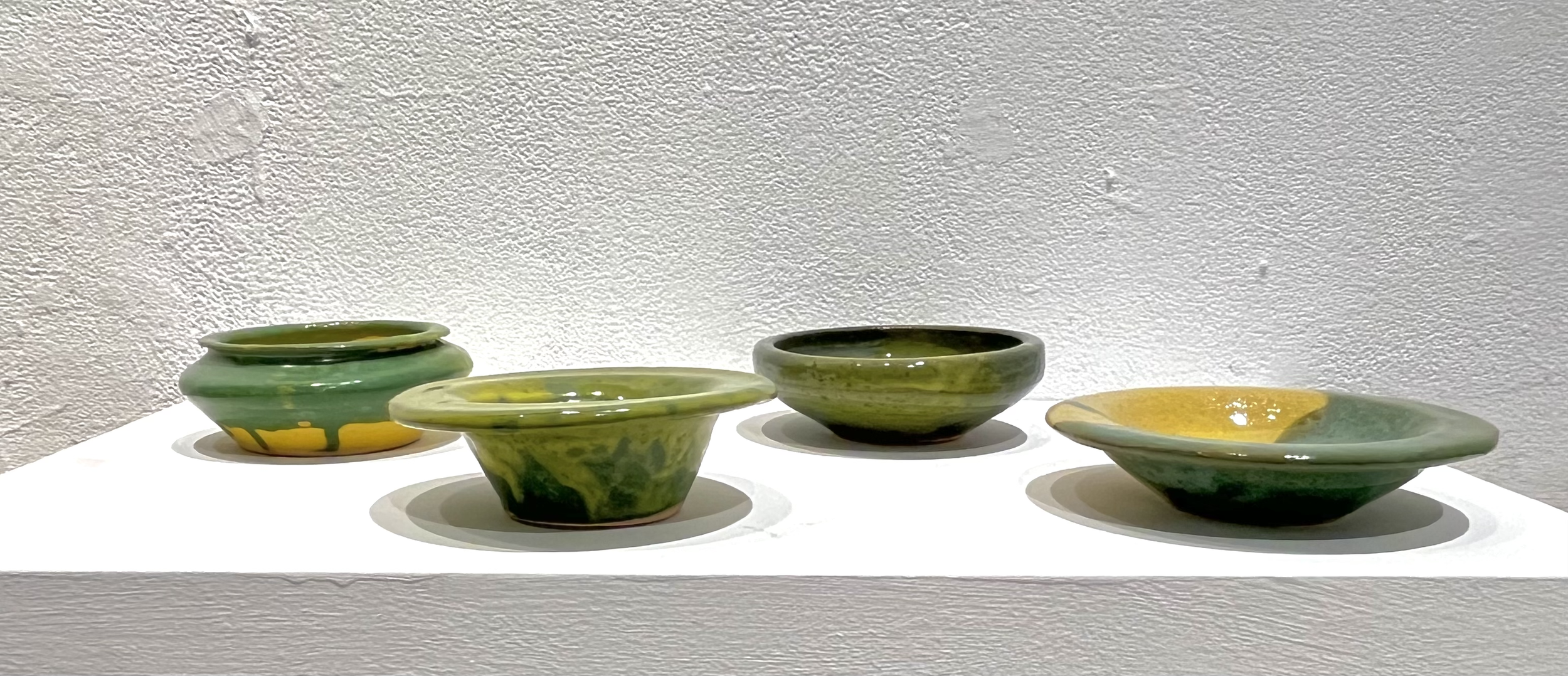 yellow/green bowl set details