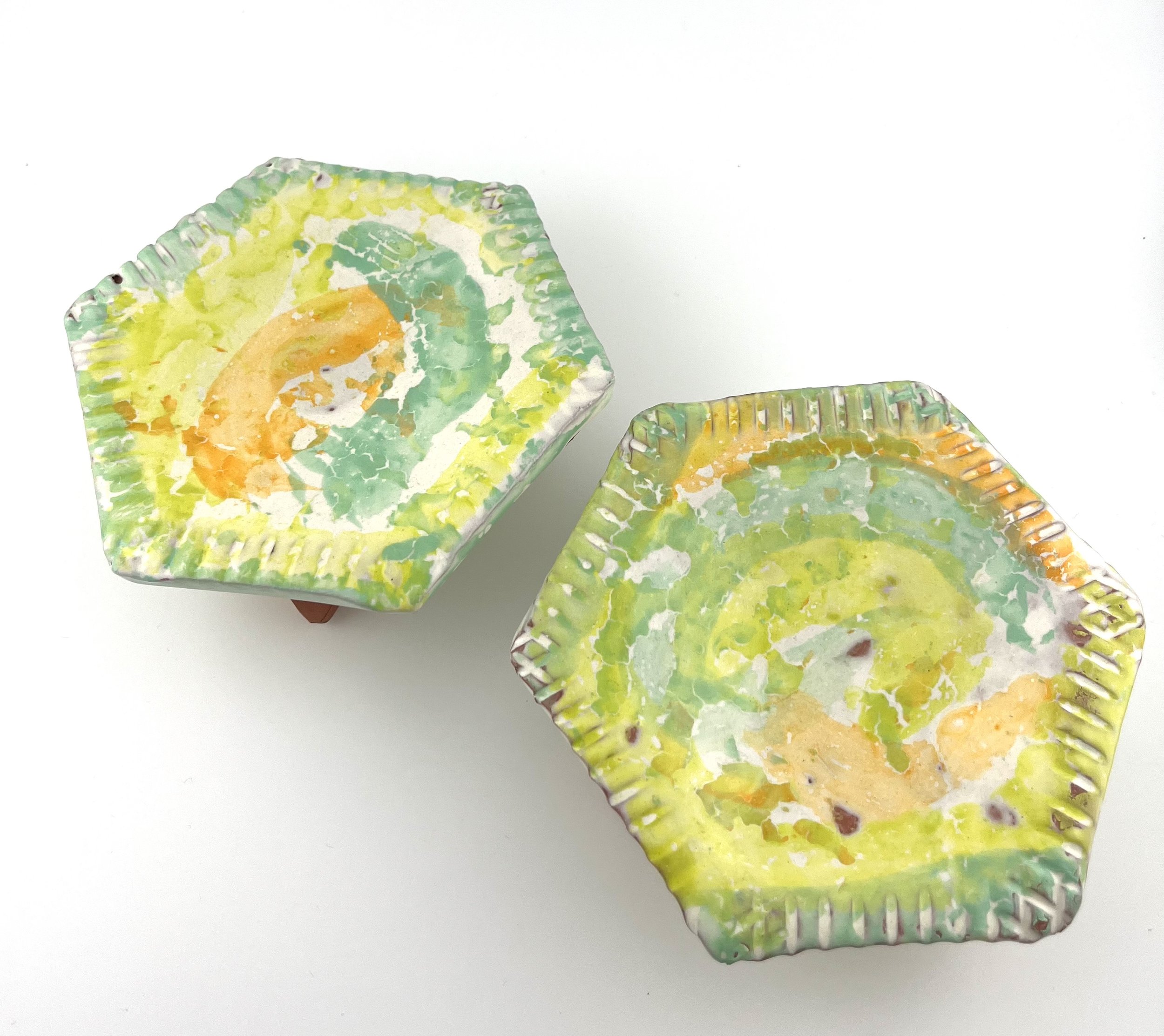 Majolica plates