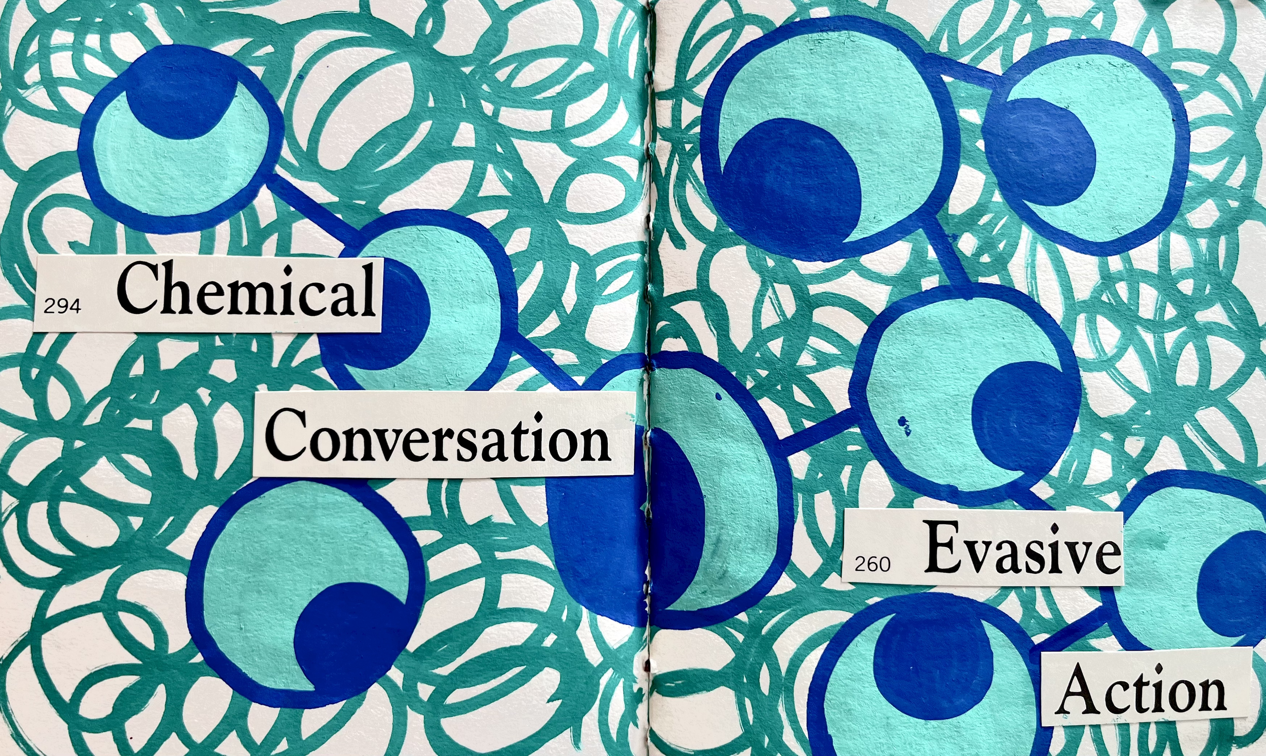 sketchbook collage, 2023.