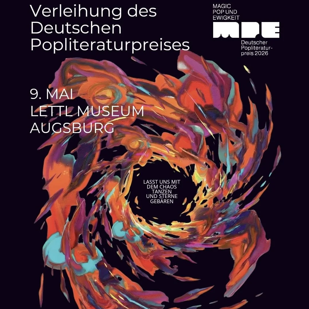 Preisverleihung Deutscher Popliteraturpreis 2026