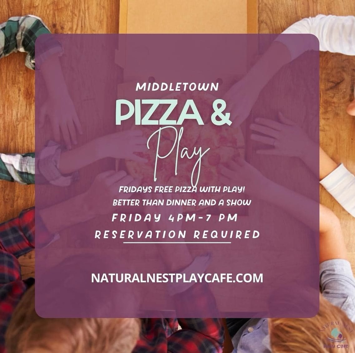 It&rsquo;s the first Friday of the month! That means pizza and play tonight, we&rsquo;re open until 7!
First Friday loading!!!!! Join us for Pizza and Play on the first Friday of March! Play Reservations are required for fun! Leave dinner to us and l