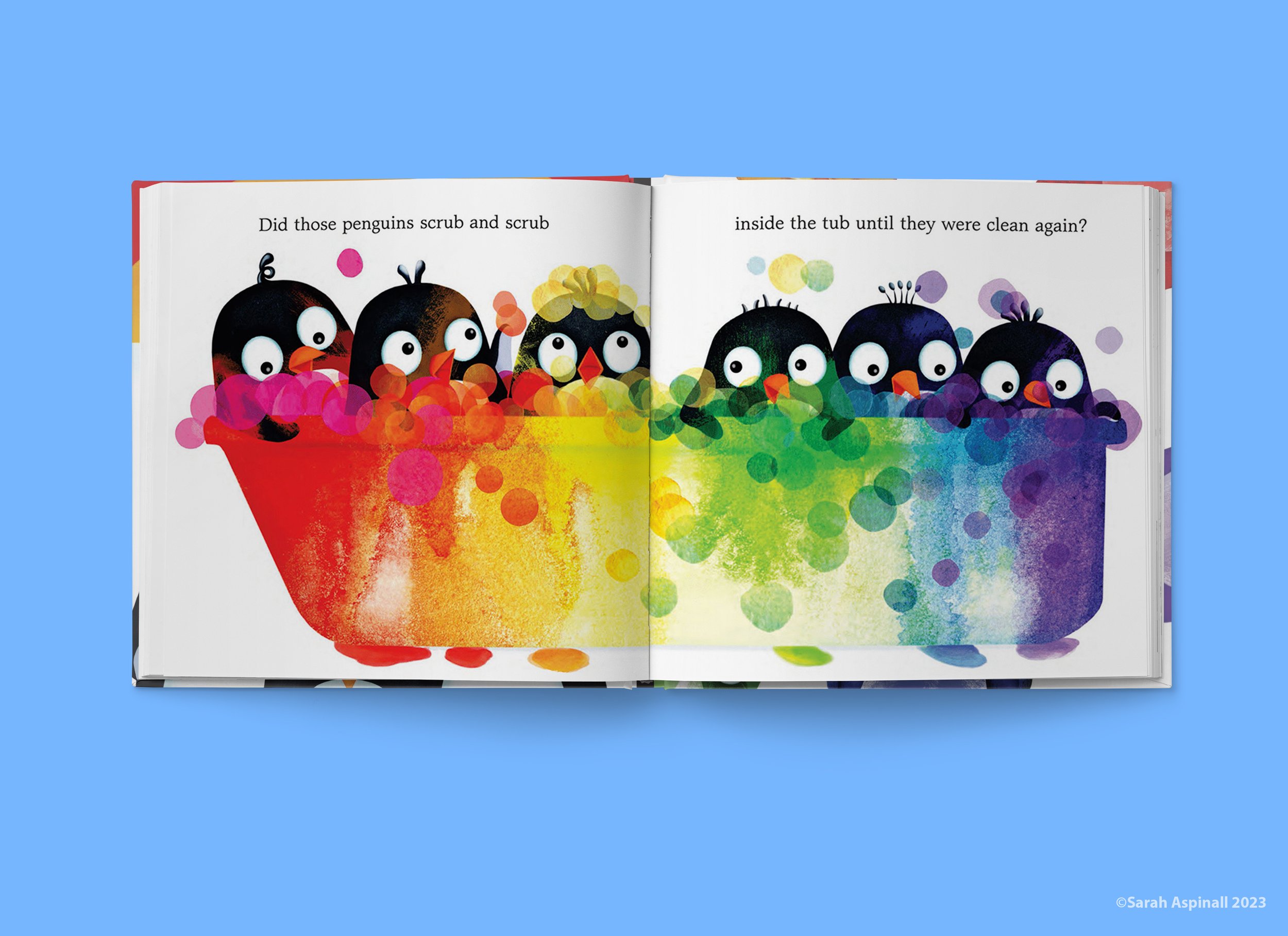Penguins Love Colors