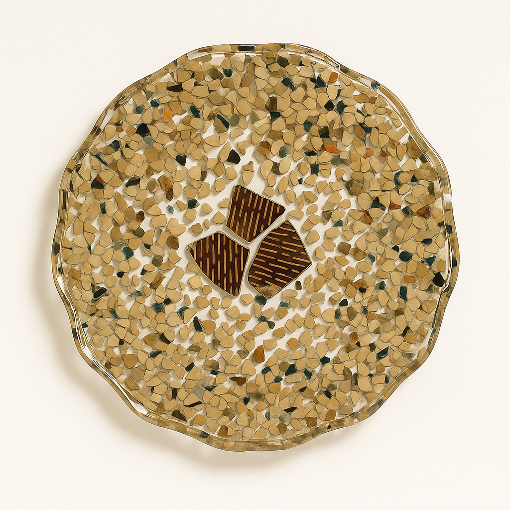 PRISM+EMBER- Ambient Mosaic Dish