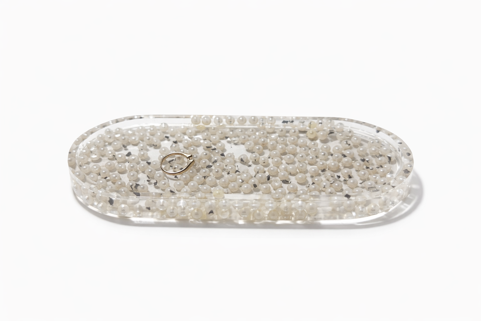 Prism+Ember White Pearl Tray