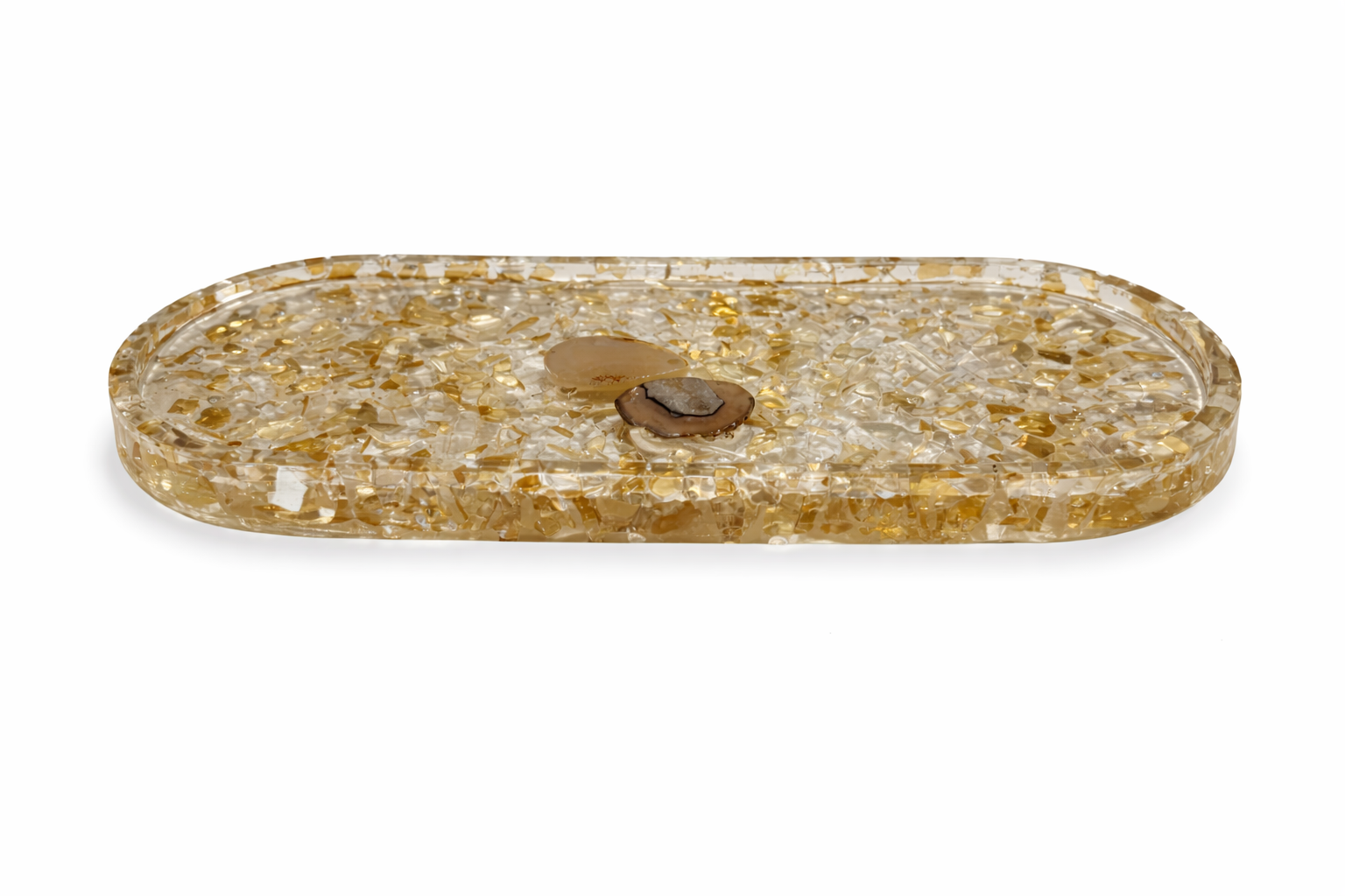 PRISM+EMBER- Amelia Geode Tray