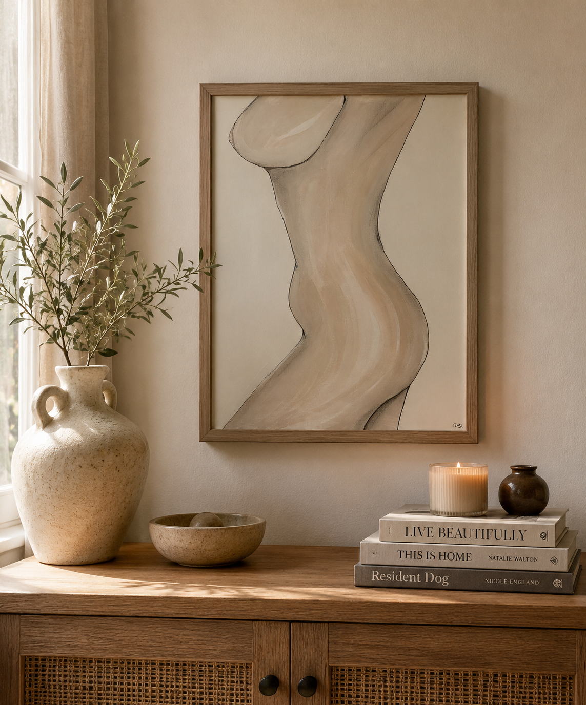 Original Painting 11x14- The Nude