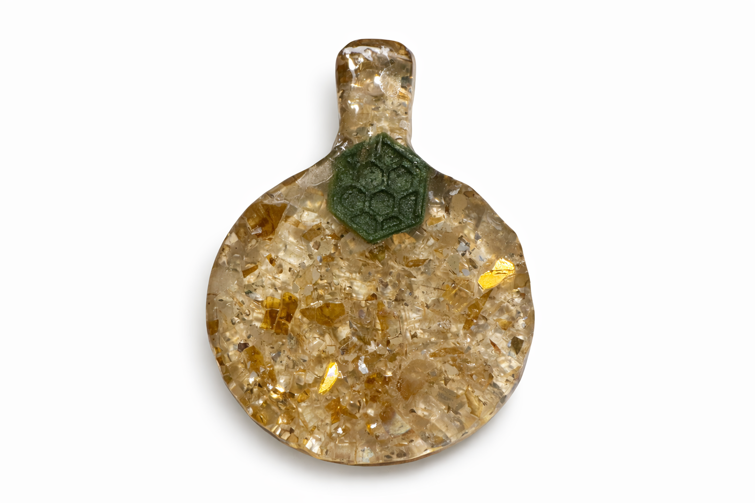 PRISM+EMBER- Wine Coaster Hexed