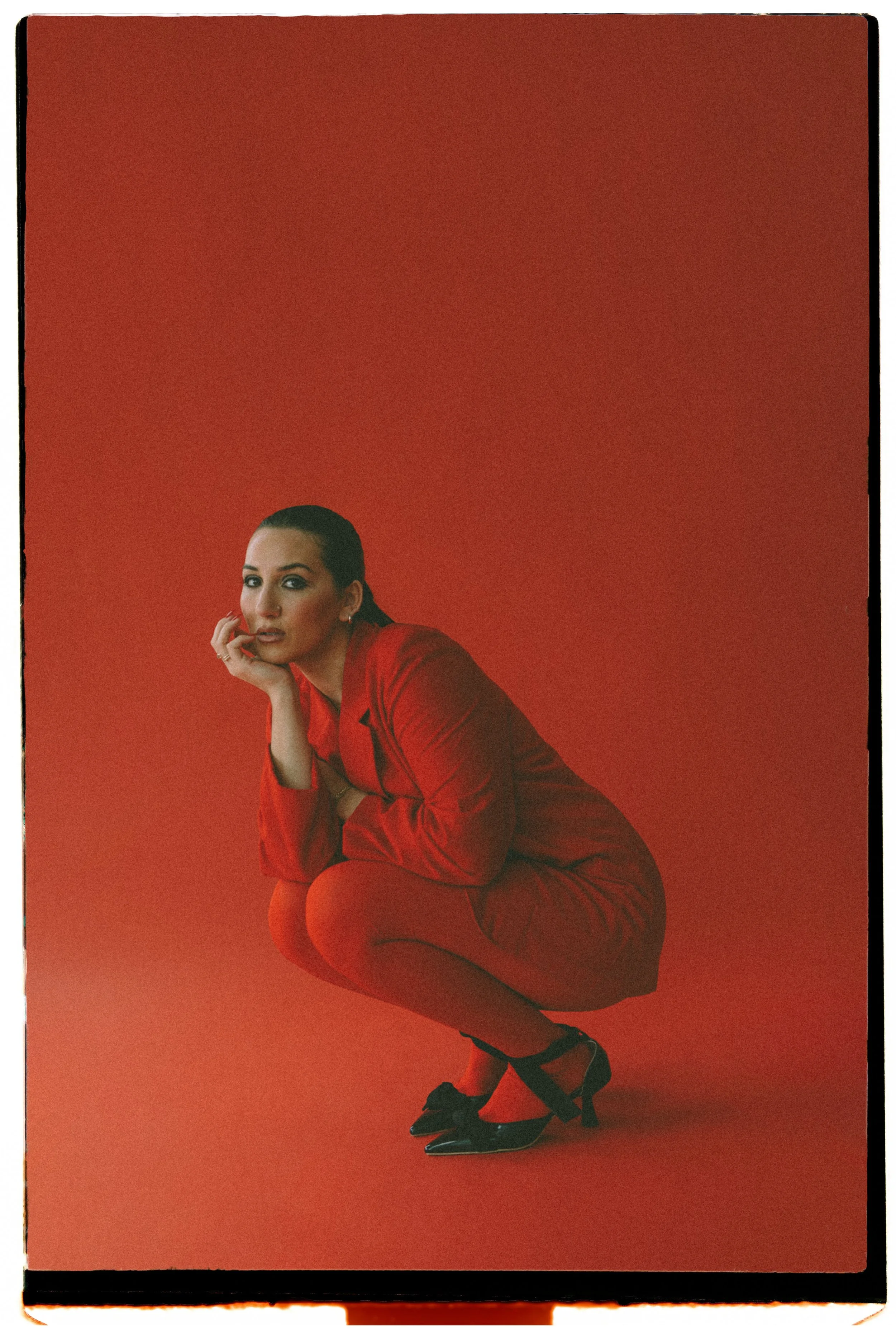 Tasia //  en rouge 