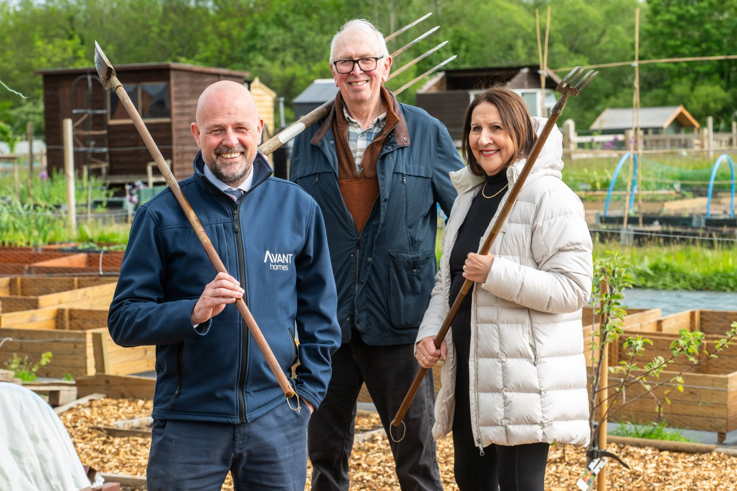 Avant Homes Allotment shoot
