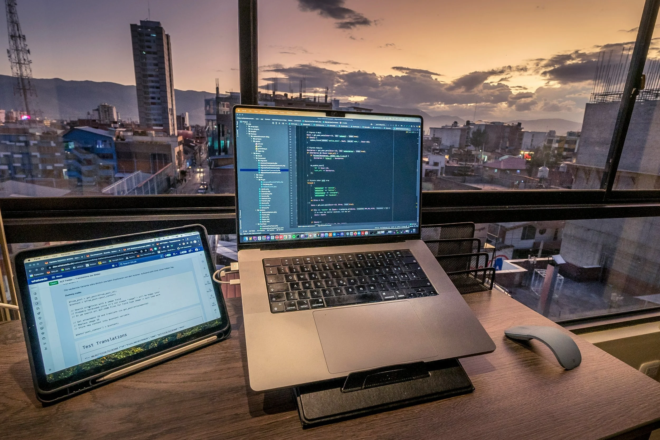 Real estate investor analyzing property data on laptop, representing financial evaluation and investment decision-making process.