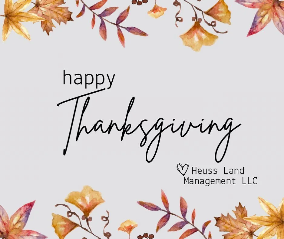 From our family to yours, we wish you a happy thanksgiving! 

#thanksgiving #grateful #heusslandmanagement