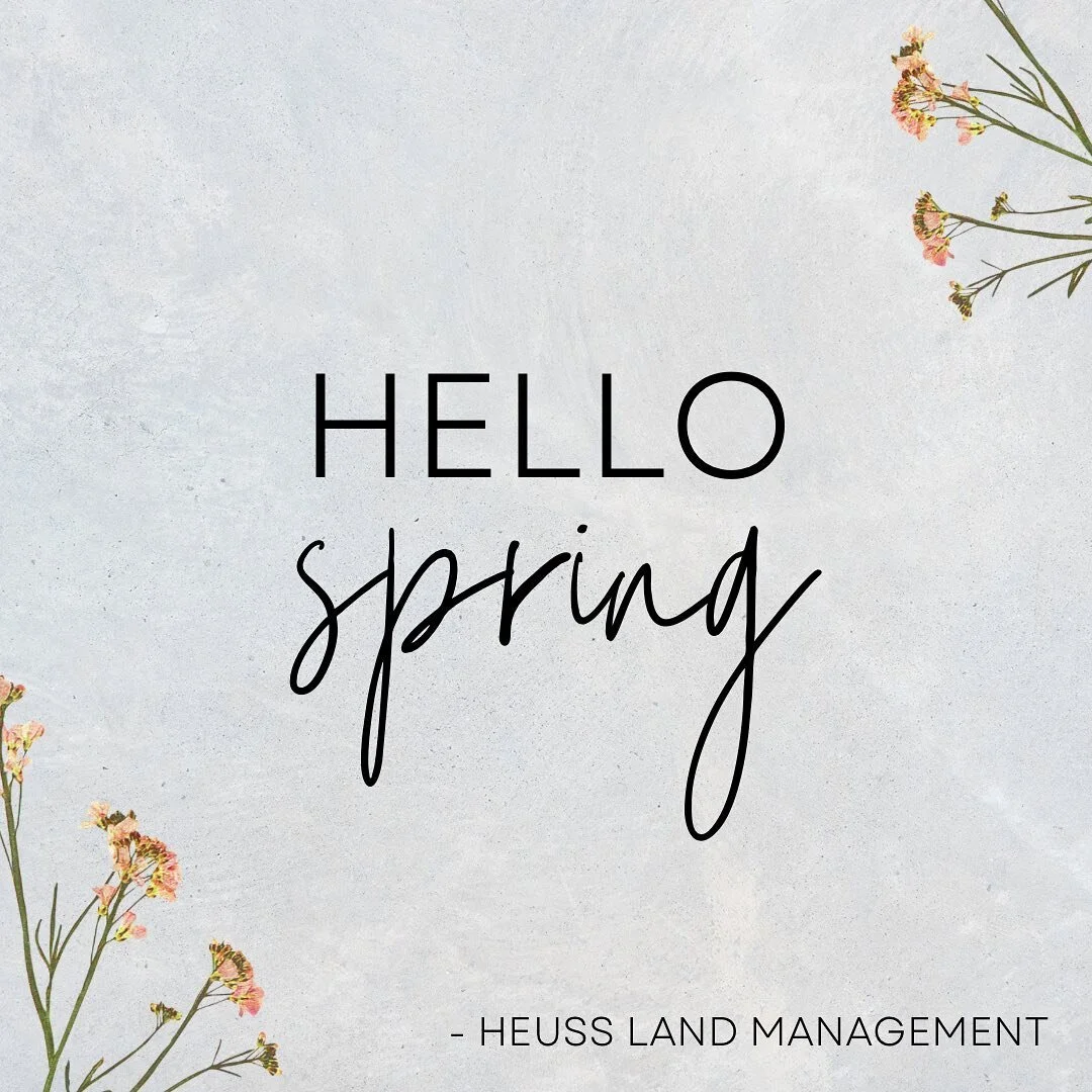 Happy 1st Day of Spring! 🌱

#spring2022 #landclearing #driveways #springcleaning #heusslandmanagement
