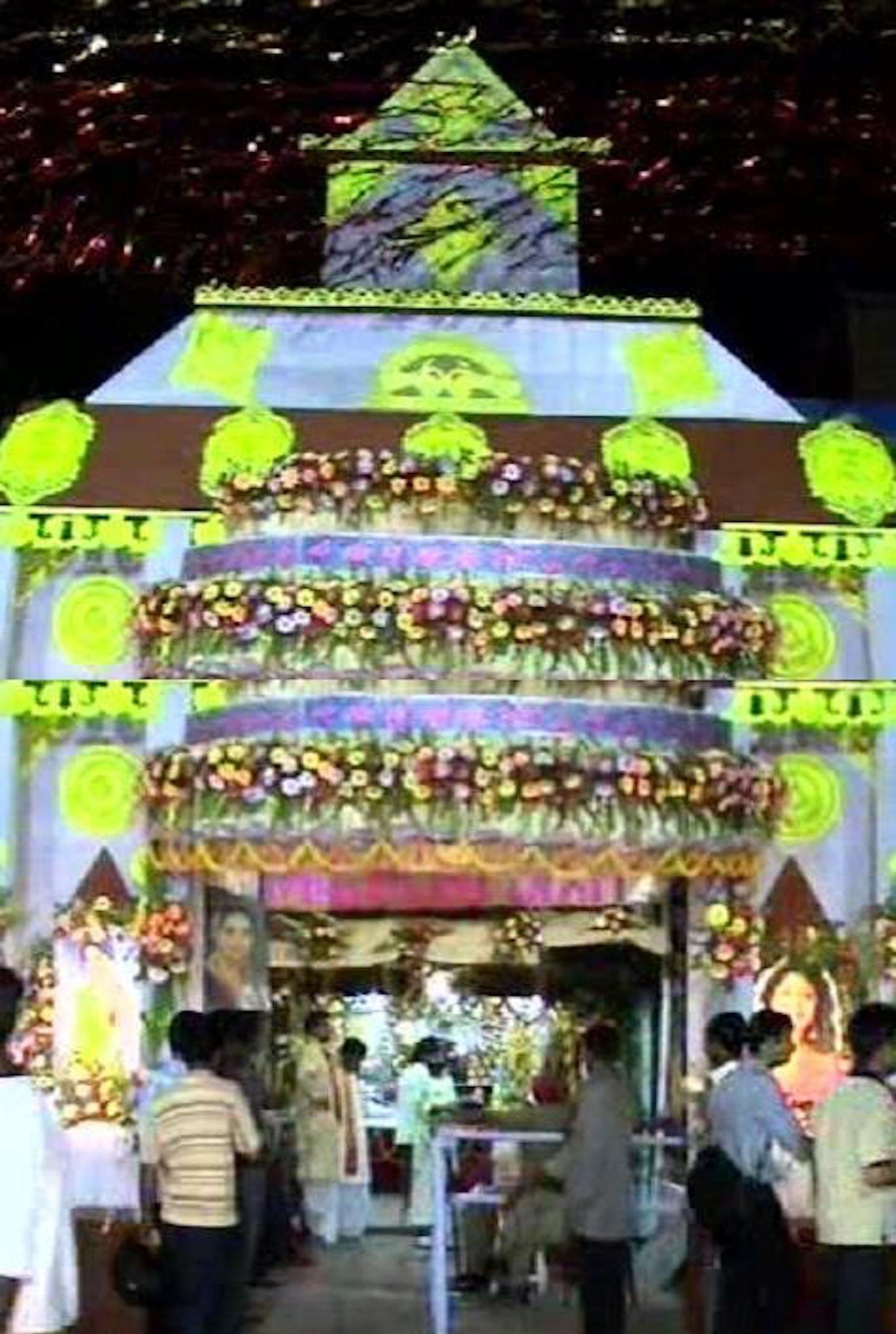 Madhuri Dixit Temple (Exterior), Tatanagar, 2007