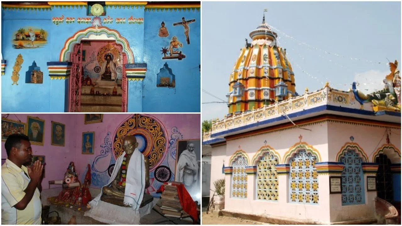 Gandhi Temple in Sambalpur, Odisha, India 