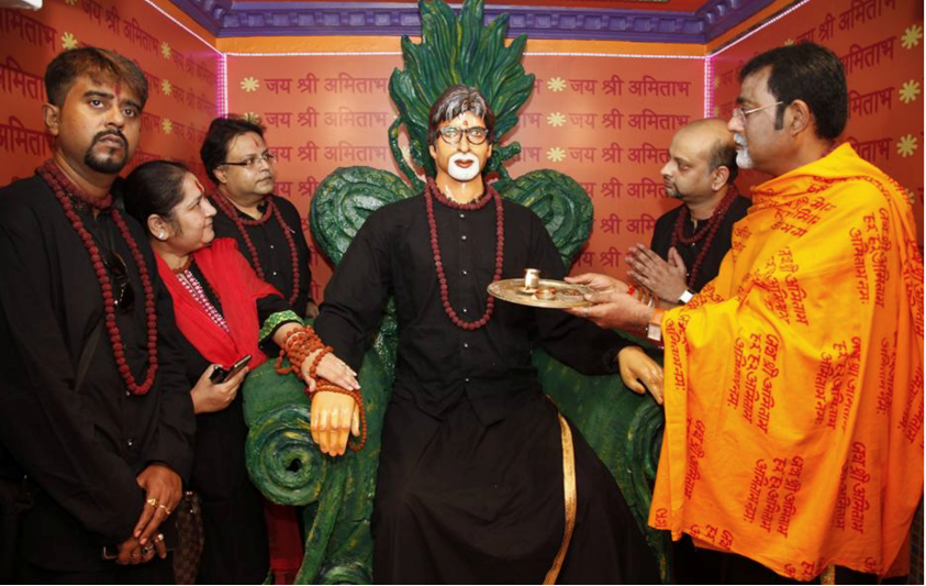 ABFA Members Performing Arati, Bachchan Dham, Kolkata, 2017