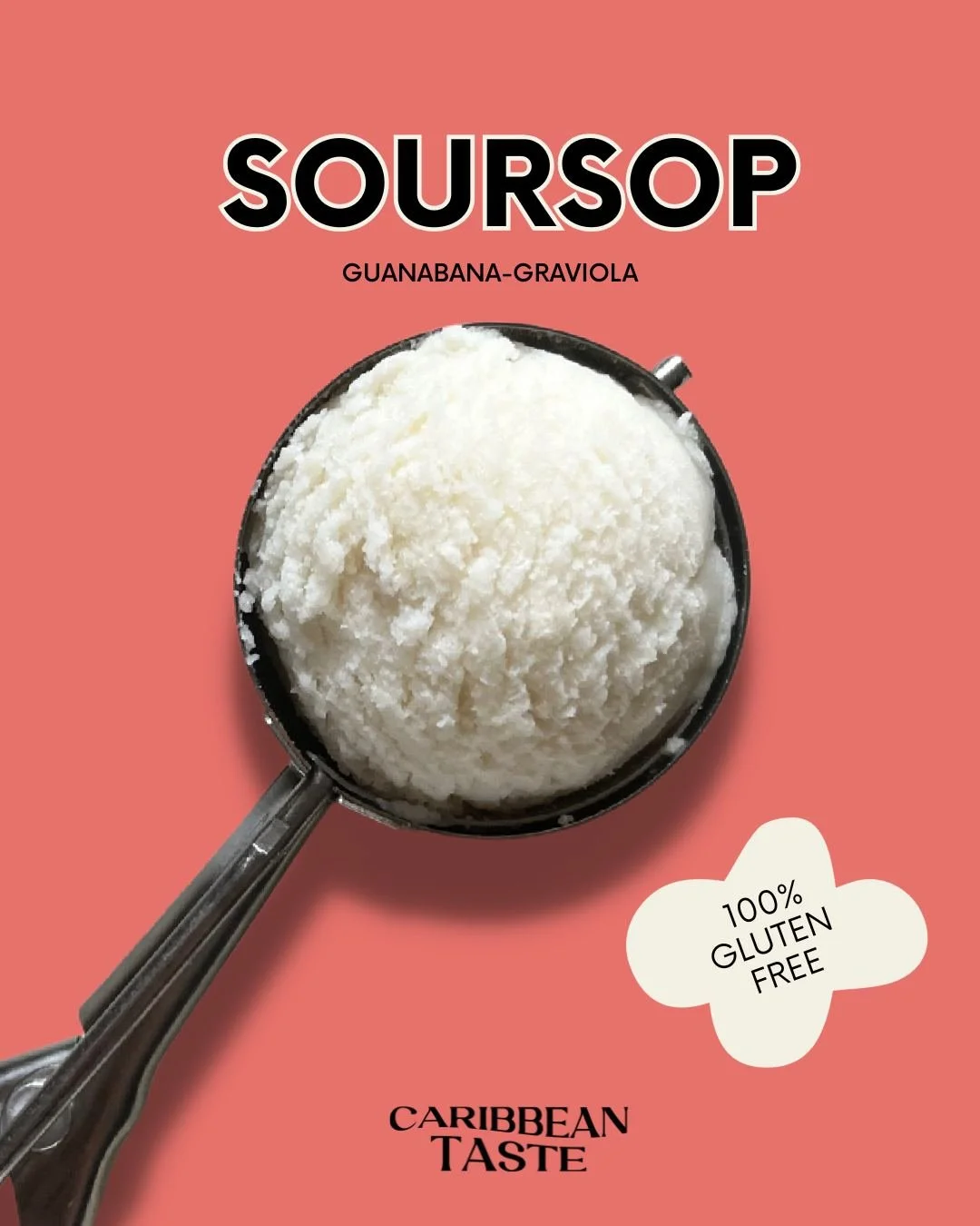 Soursop.
We call it guanábana —but it also answers to graviola, sharifa, eshta.
Loved in the Caribbean, Africa, Asia, and Latin America.
Coconut milk–based, and full of comfort.
The kind of flavor that feels like a warm hug from h