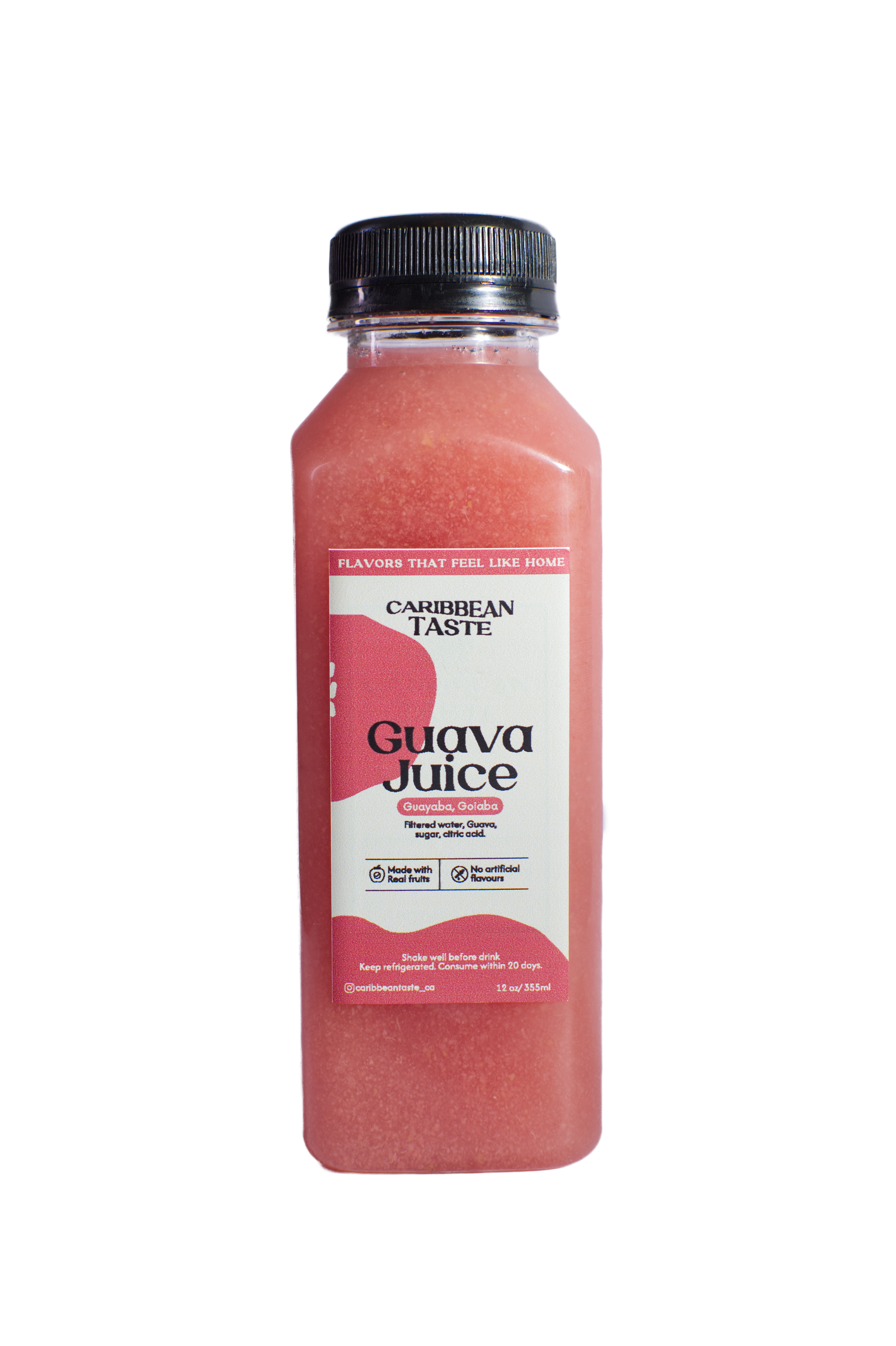Guava Juice Pack - 6 Bottles (12oz Each)