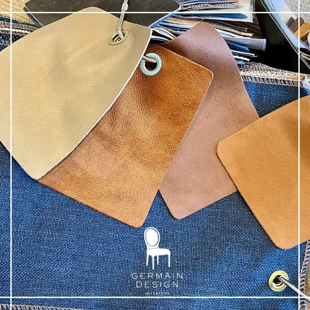 Nothing beats the beauty of true craftsmanship. ✨
This week&rsquo;s studio table is covered in leather swatches and rich textures as we refine a fully customized furniture piece for a client: selecting the exact tone, grain, and feel that will make t