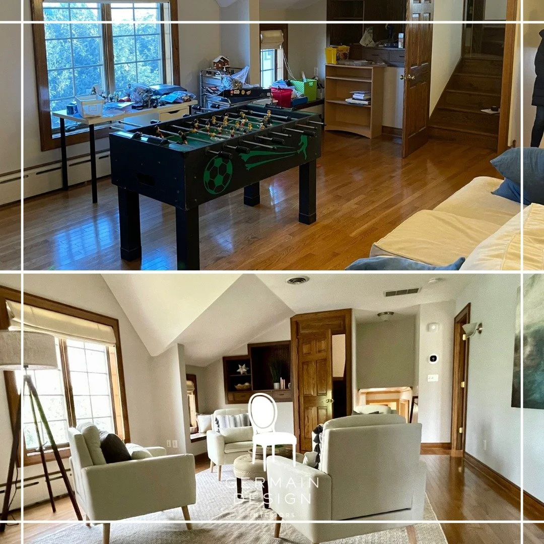 Myth: Staging only works in vacant homes.

Reality: Occupied homes often benefit just as much from professional staging guidance.

Sometimes the biggest transformation comes from editing, rearranging, and highlighting what already exists.Every home h