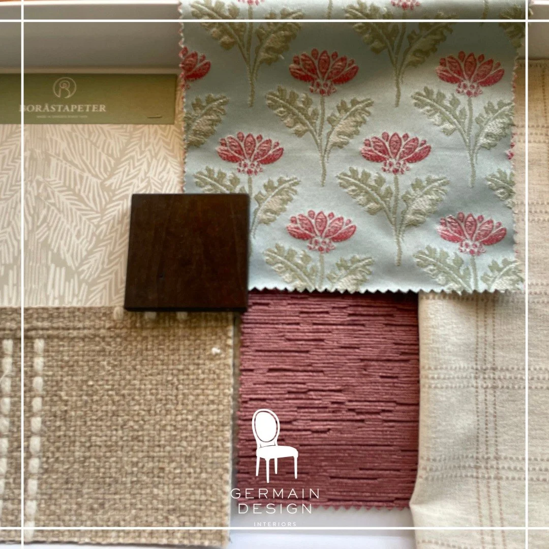 A pretty swatch doesn&rsquo;t always make the cut. This one caught our eye, but it wasn&rsquo;t a performance fabric, didn&rsquo;t feel quite timeless enough, and the price didn&rsquo;t align with the value. Sourcing is as much about knowing what to 