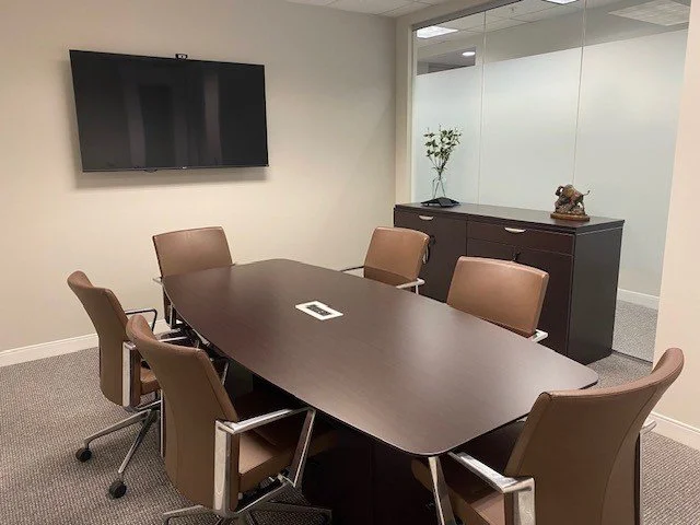 Conference Room in Charlotte NC Wealth Management Firm