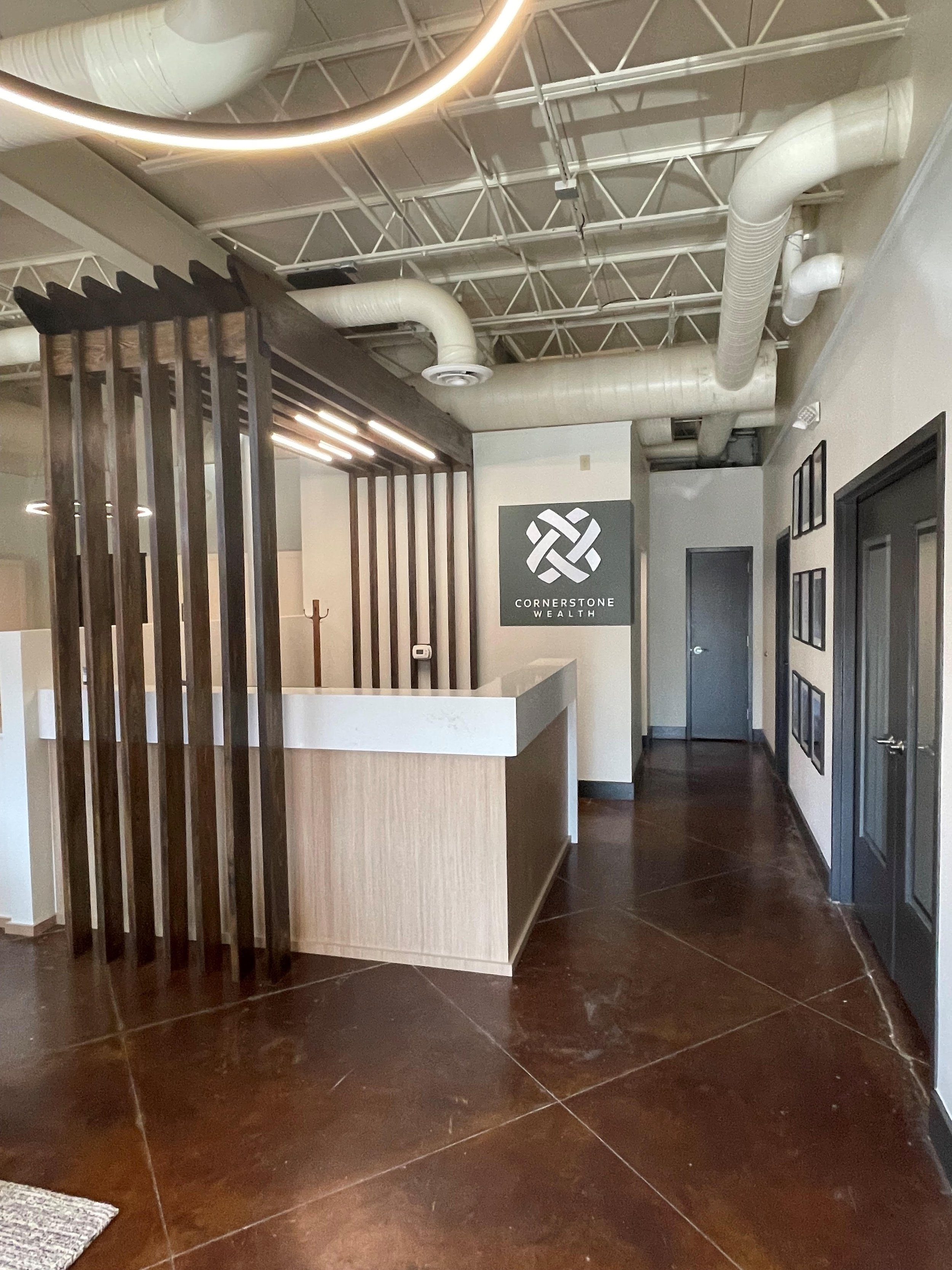 Fiduciary Financial Planners in Columbia SC - Cornerstone Wealth (Office Interior)