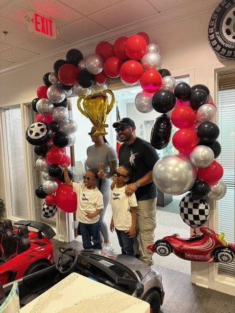 Cornerstone Wealth Huntersville NC Make-A-Wish Reveal - Tre and Family