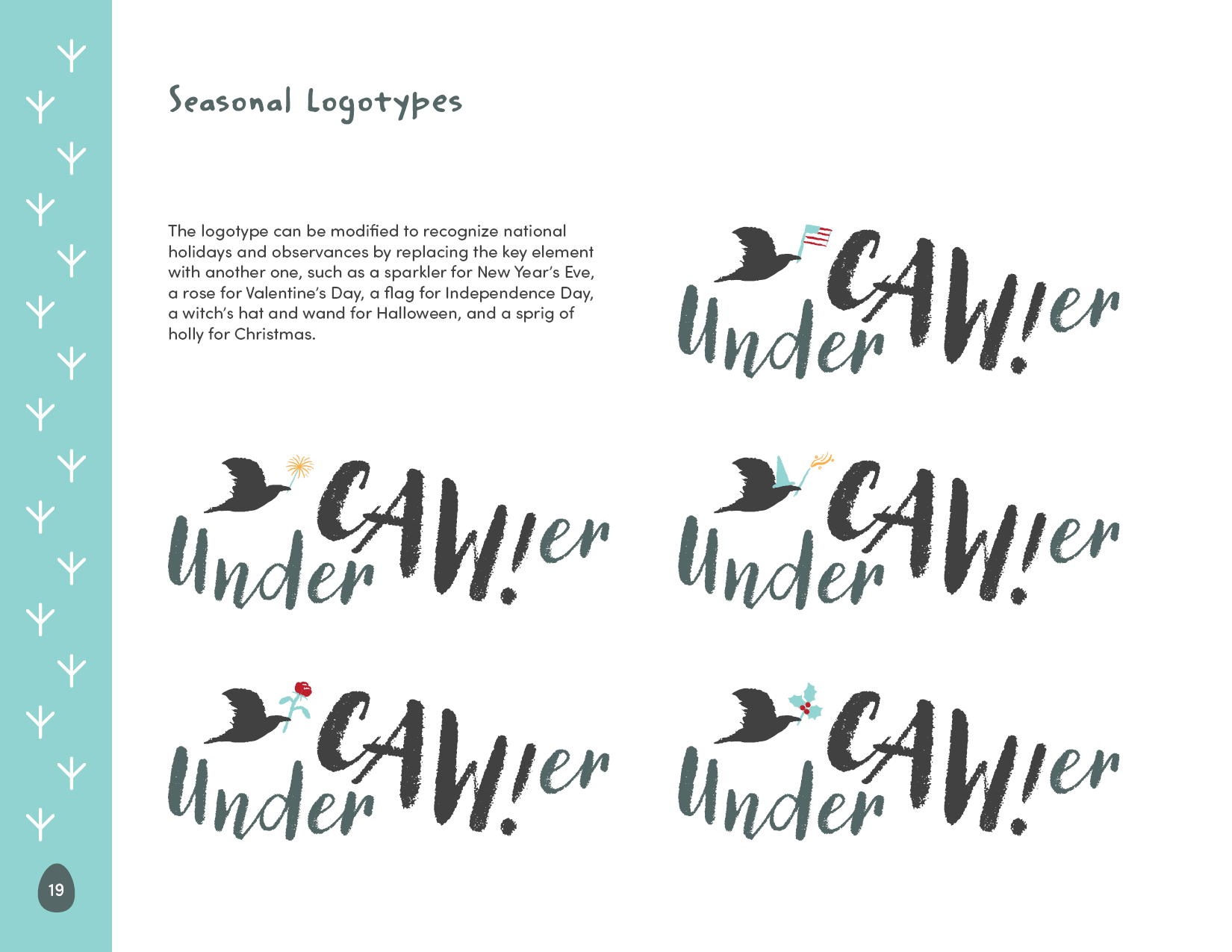 Brand Development Guide for UnderCAW!er, an Imaginary Company