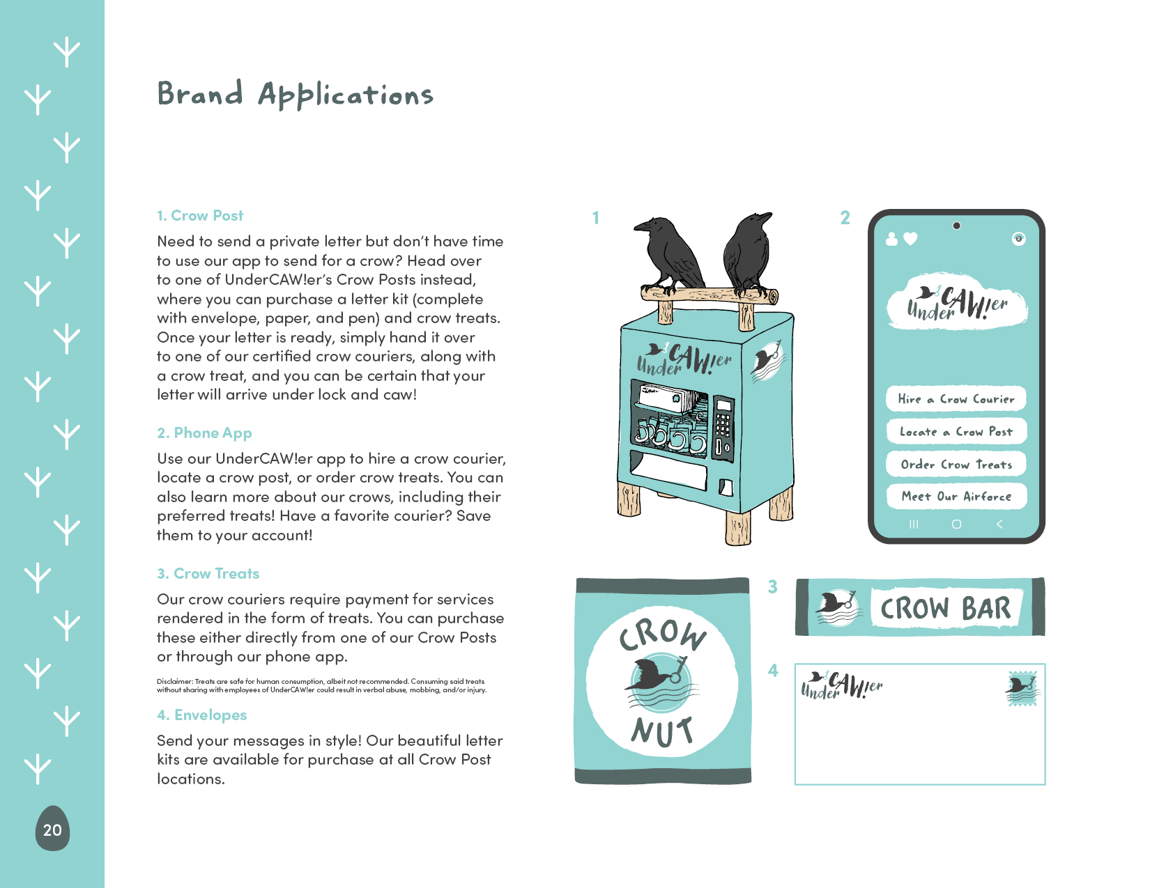 Brand Development Guide for UnderCAW!er, an Imaginary Company
