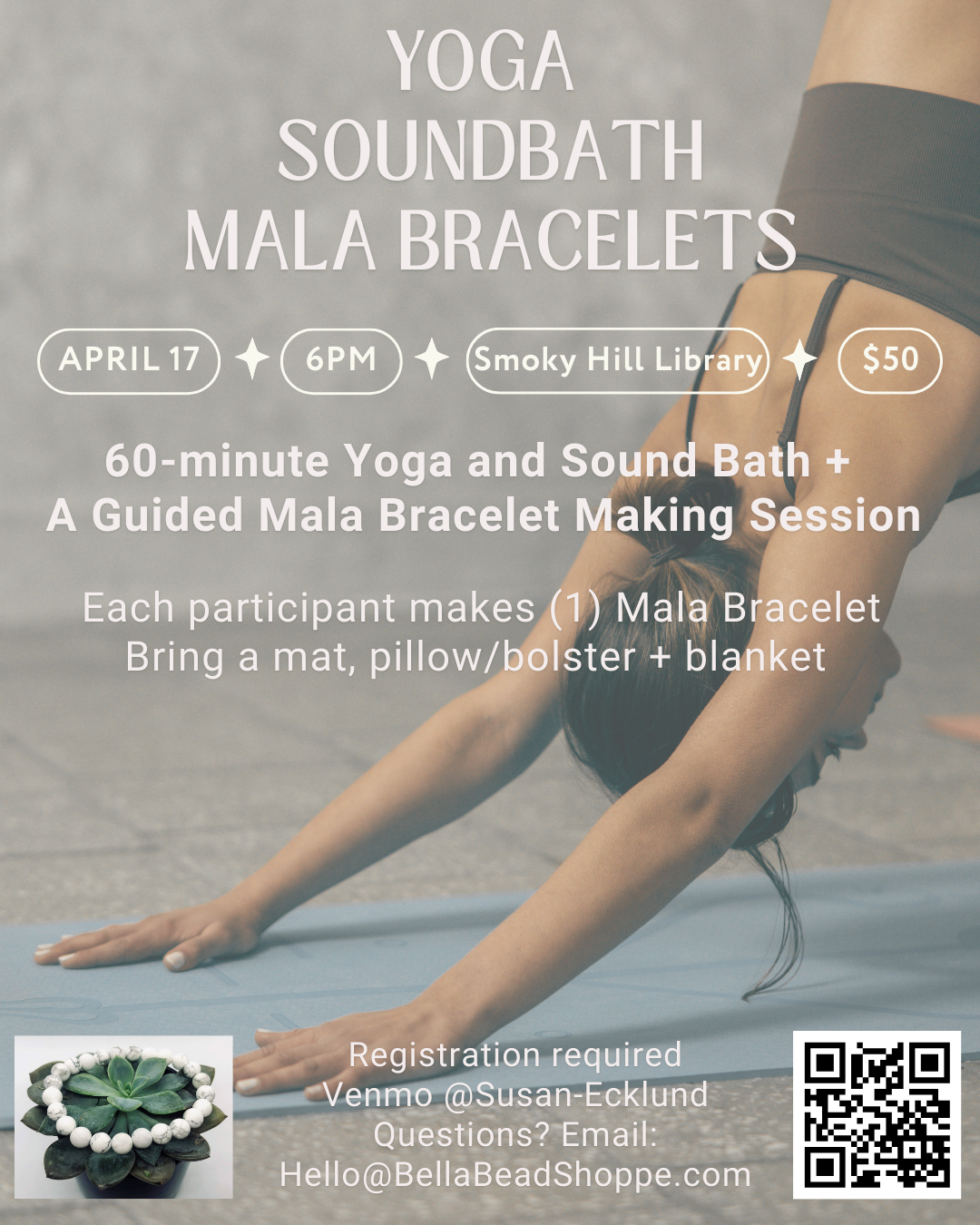 Yoga Soundbath + Mala Bracelets