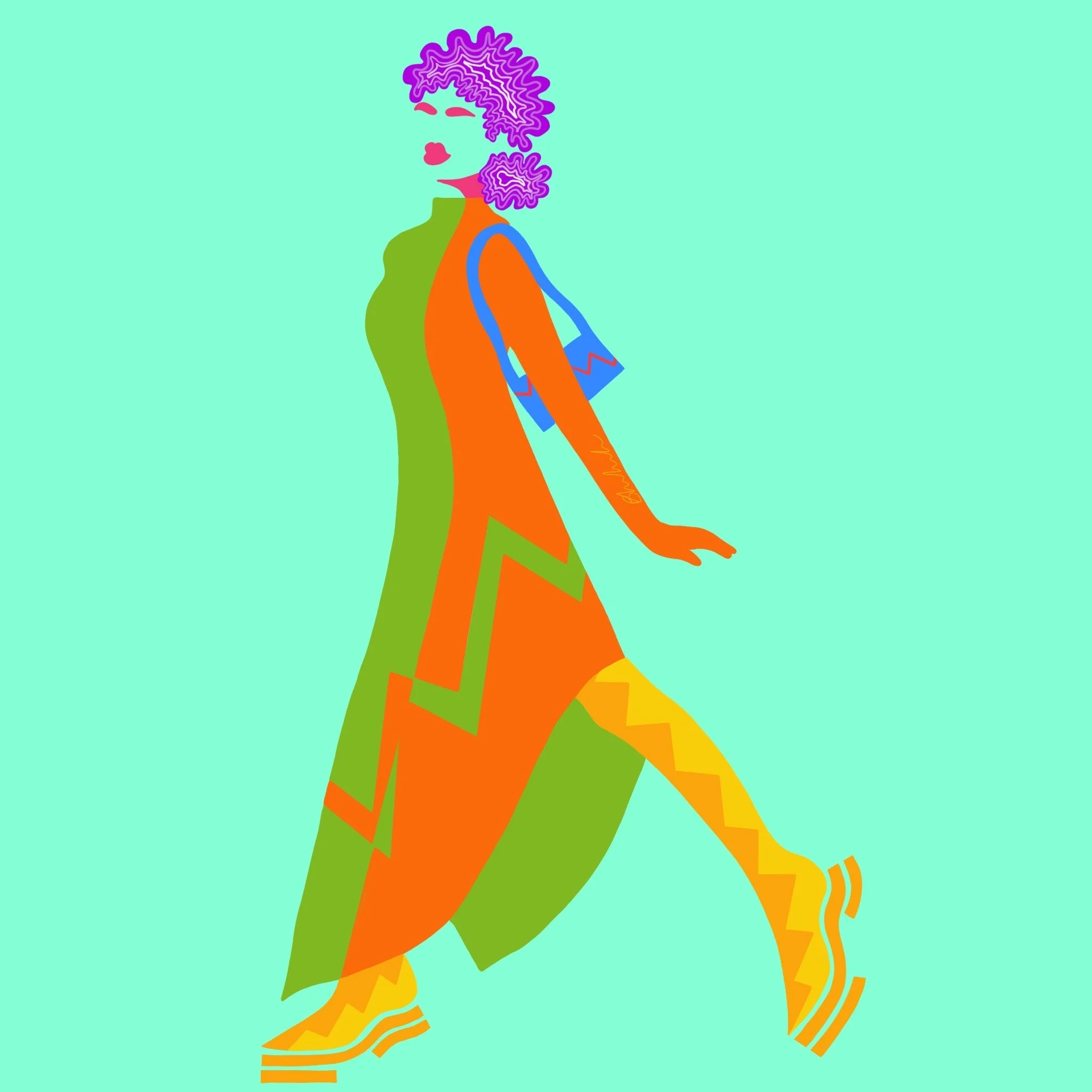 Trying a very "not me" illustration