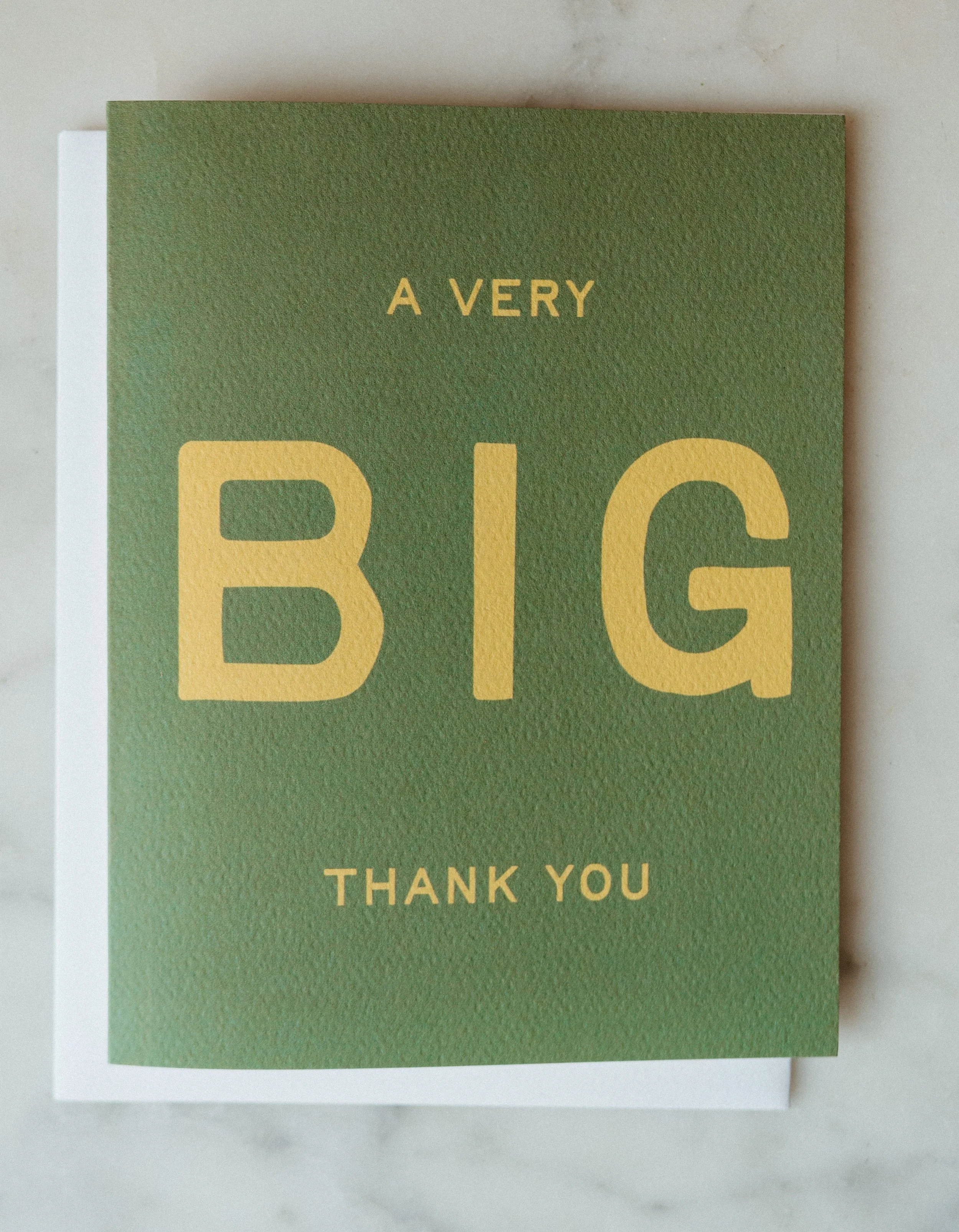Big Thank You