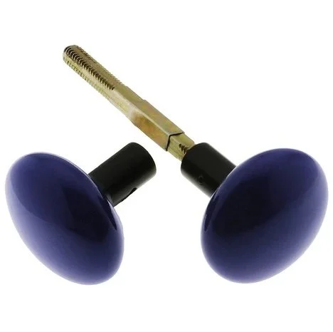 Blue Porcelain Door Knobs