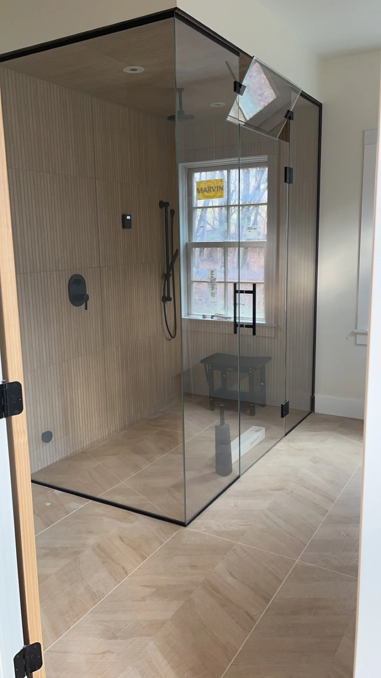 Bespoke steam shower 