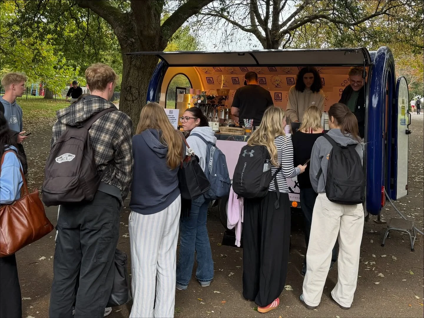 Storm Benjamin Alert! ⚠️ We&rsquo;re making a mad dash to the park now because we can&rsquo;t risk missing our Thursday coffee trip 
Come say hi (and your favourite&nbsp;&nbsp;drink) before we&rsquo;re forced out the park before the storm!