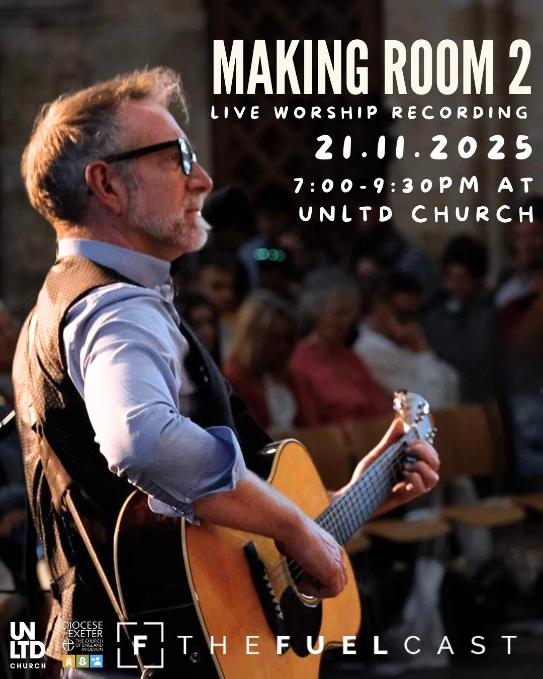 Huge news for our community! Next Friday, 21st November, we have the incredible Andy Flannagan coming to record a brand new live music video right here in the Cathedral!

This is more than just a gig&mdash;it's a chance to be part of the congregation