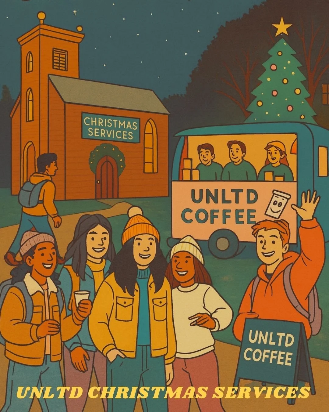 We would love to have you join us for our Christmas services and events this year! 🎄✨

Please get inviting friends&mdash;we genuinely can&rsquo;t wait to celebrate Christmas with you. Everyone is welcome, whether you&rsquo;ve been to church loads, o