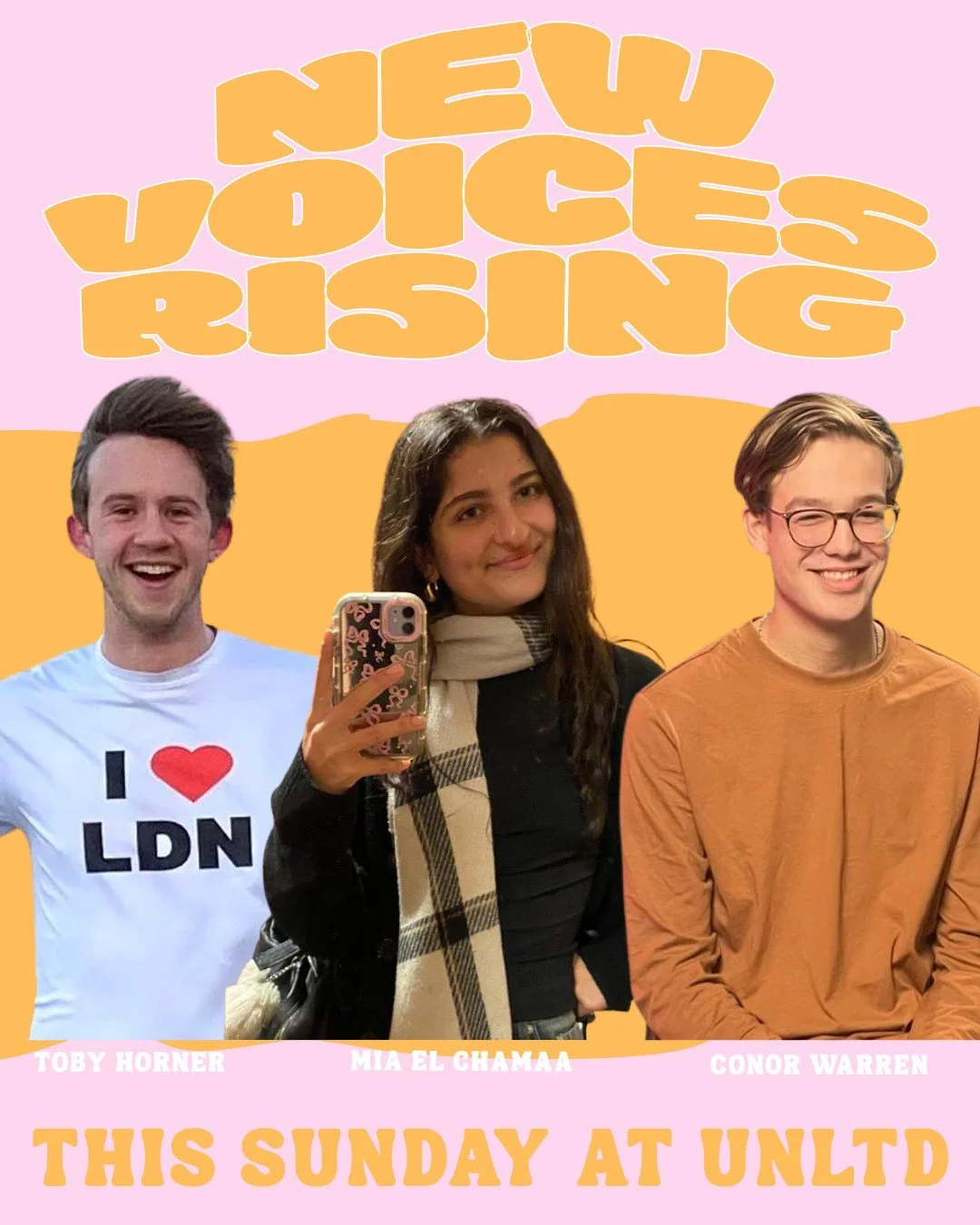 New Voices Rising 🎤🔥

This Sunday we&rsquo;re passing the mic.
Three brand new, out-the-box preachers.
7&ndash;8 minutes each.
Same Mark series. Fresh voices.

Say hello to Toby, Mia and Conor 👏
It&rsquo;s bold, it&rsquo;s brave, and it&rsquo;s go