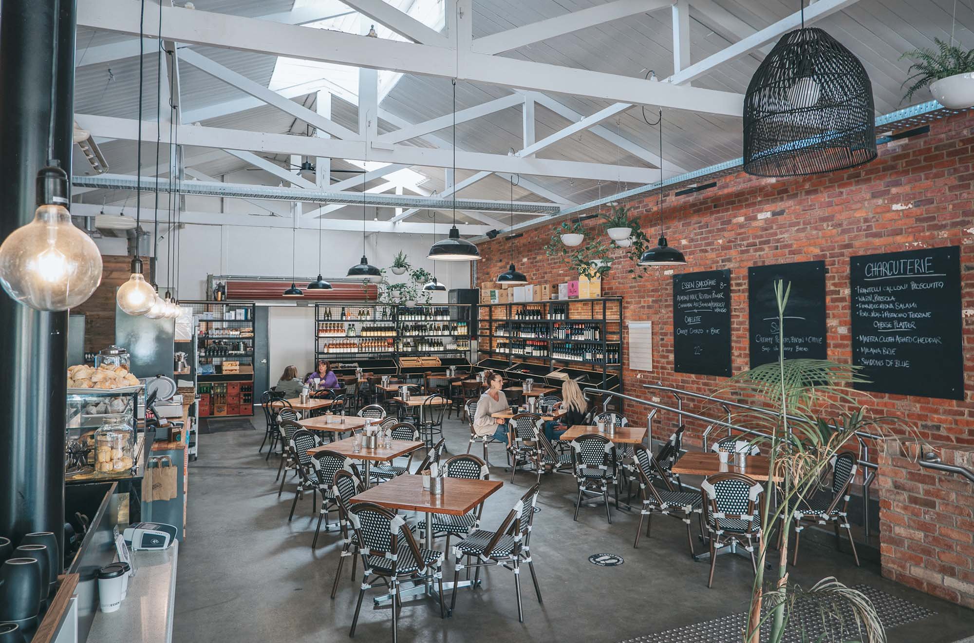  Our large industrial-feeling venue space is a great spot for your next gathering.  