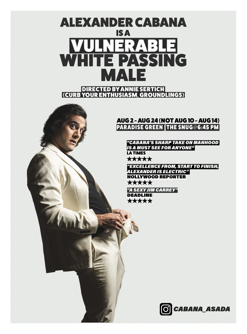 White Passing Vulnerable Male