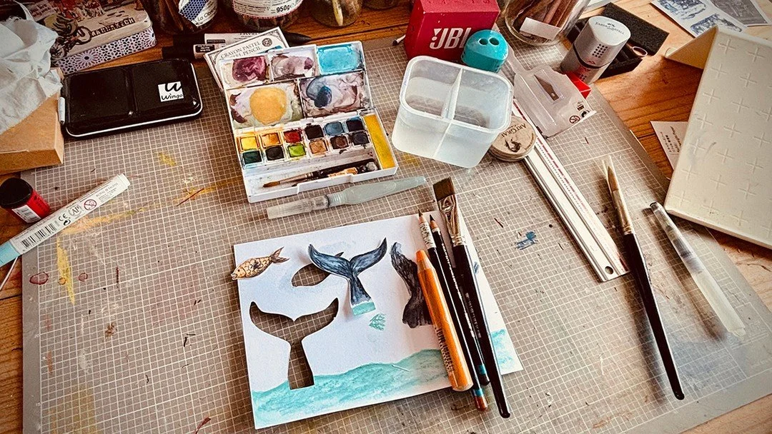 A couple of months ago I launched a little initiative called 'A Creative Pause' inspired by a great TED talk by Amie McNee who talks about how important creativity is to the human condition on so many levels.

I invited followers, friends, colleagues