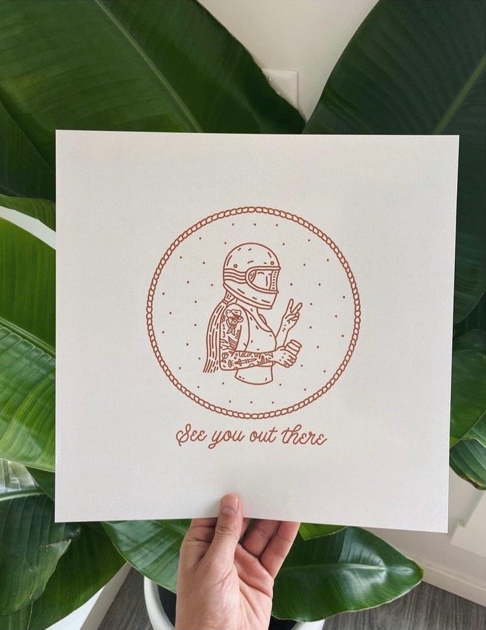 See You Out There Print