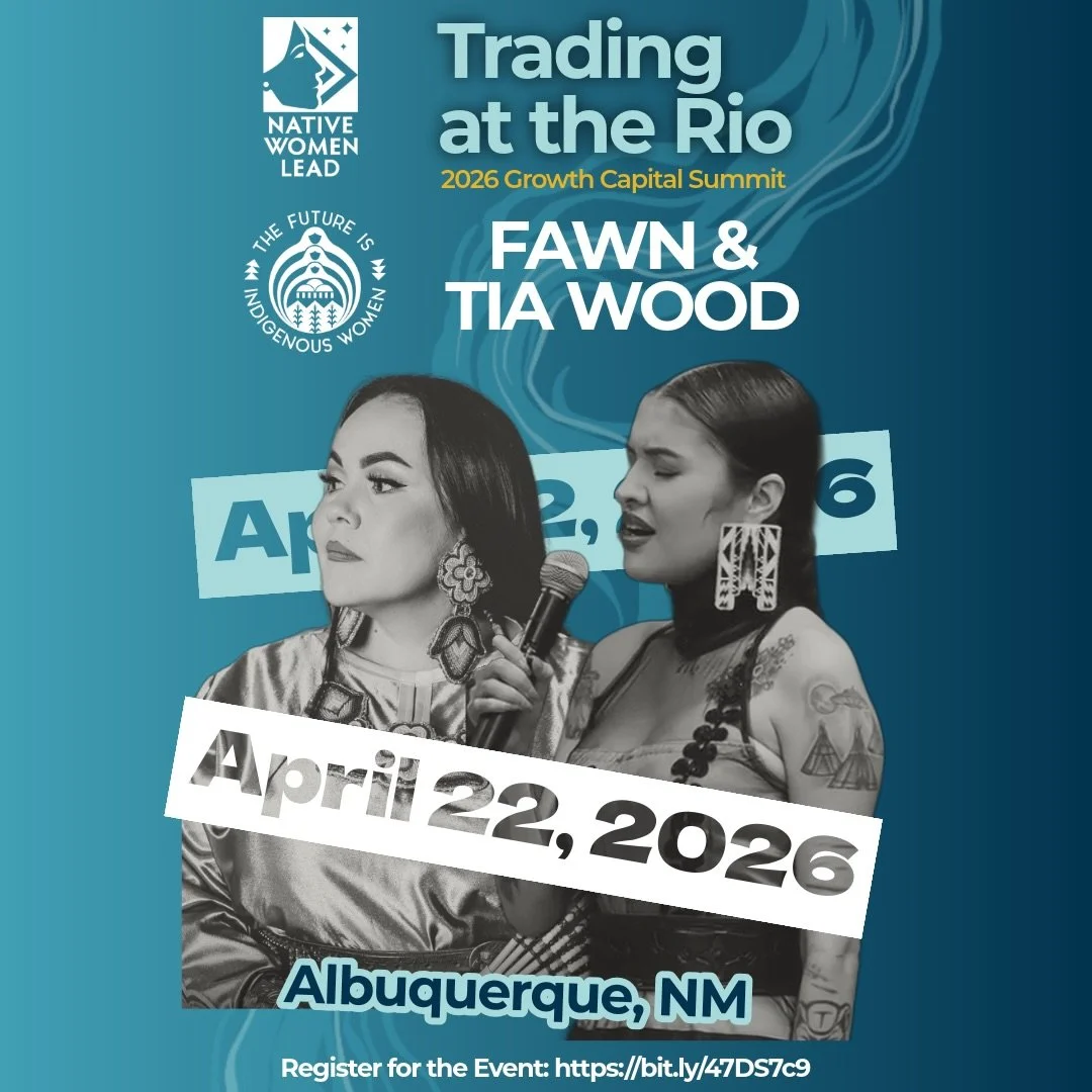 On stage today ✨

✨ Fawn Wood &amp; Tia Wood bring powerful storytelling, music, and presence to Trading at the Rio.

A moment you won&rsquo;t want to miss.

Albuquerque, NM

#NativeWomenLead #IndigenousEntrepreneurs #GrowthCapital #IndigenousArtists
