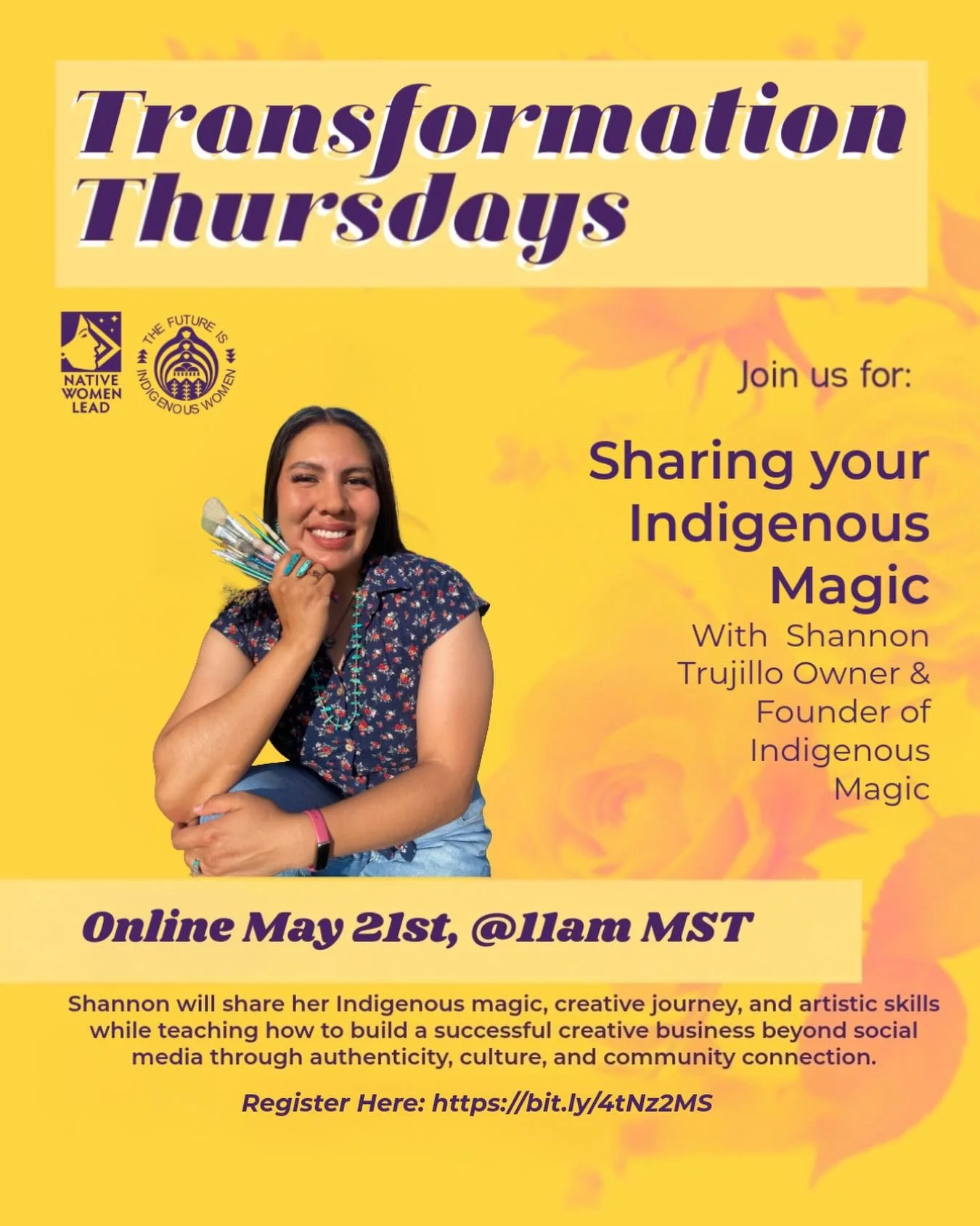 Join us for an inspiring conversation with Shannon Trujillo, owner &amp; founder of Indigenous Magic, as she shares her creative journey, artistic gifts, and the power of building an authentic business rooted in culture and community. 🌻🎨

Learn how