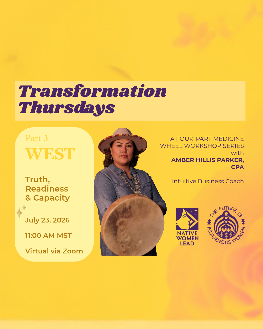 Transformation Thursdays -  4 Part Workshop (Part 3)