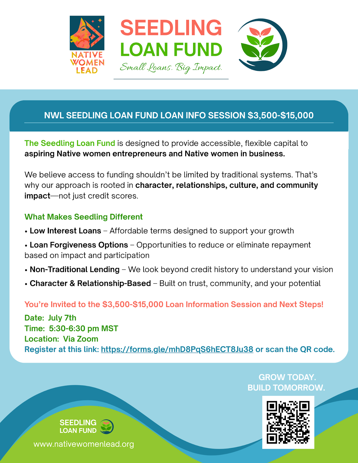 Information Session on Seedling Fund