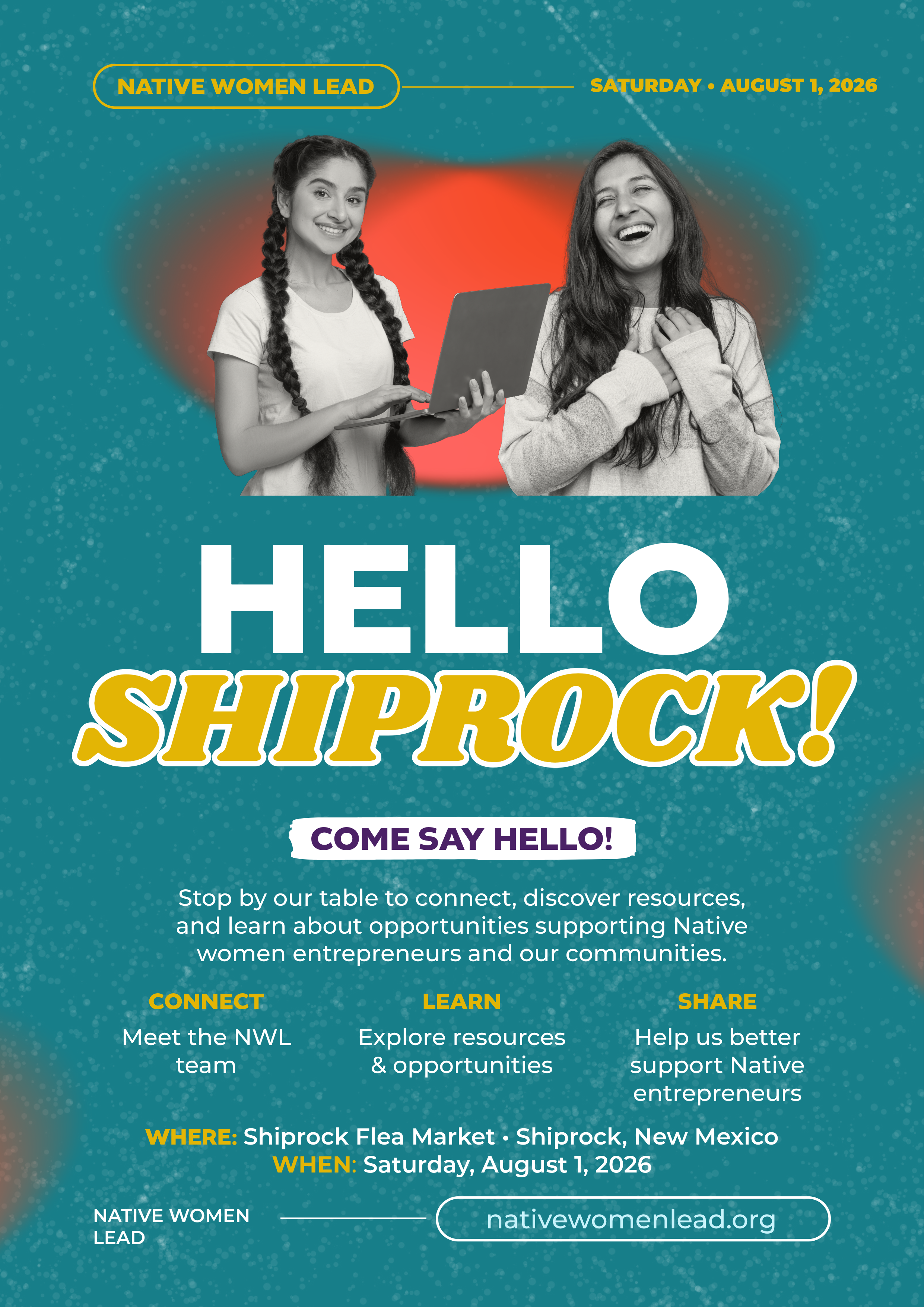 HELLO, SHIPROCK! — VISIT NATIVE WOMEN LEAD